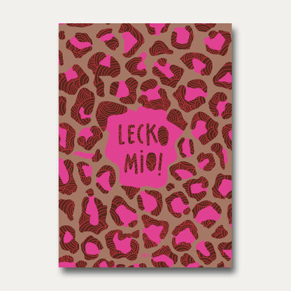 Postkarte "Lecko mio"