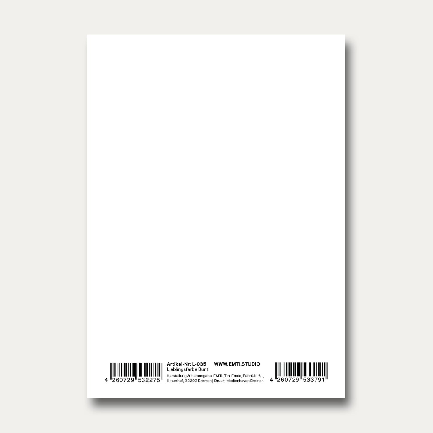 Postkarte "Die Leute kucken schon"