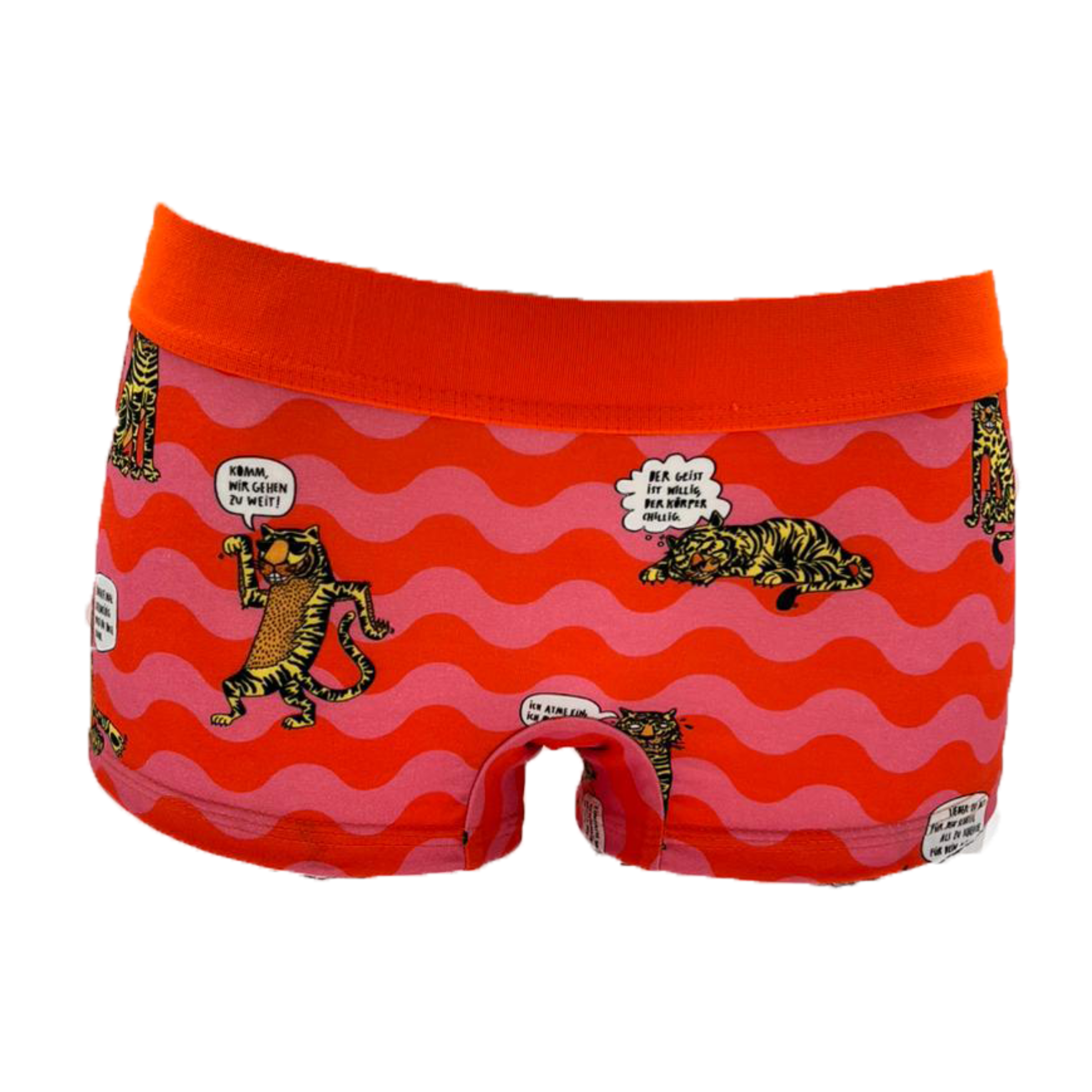 Panty Tiger mit Weisheiten