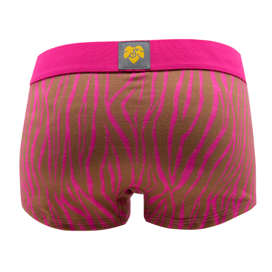 Panty Wild Stripes mokka pink - wild bleibt wild