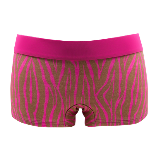 Panty Wild Stripes mokka pink - wild bleibt wild
