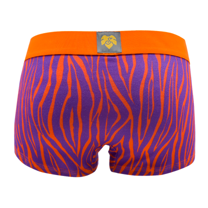 Panty Wild Stripes orange — Orange trifft Violett, wild bleibt wild
